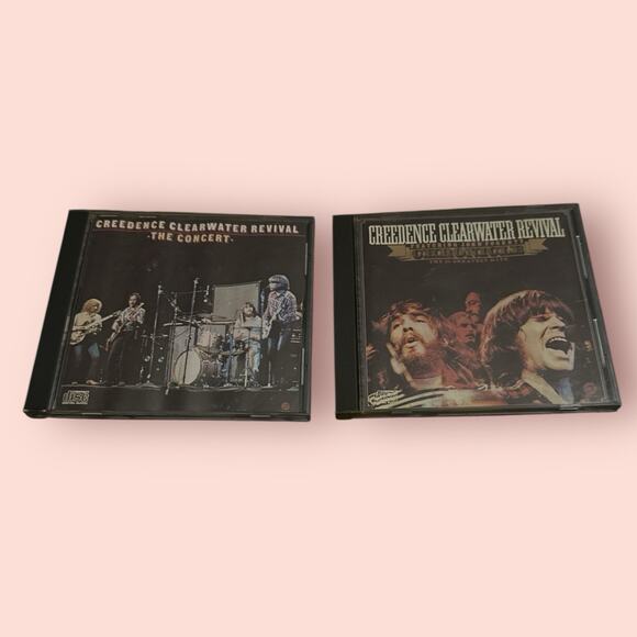 CCR Creedence Clearwater Revival 2 CD Lot: Chronicle Greatest Hits & The Concert - Picture 1 of 3